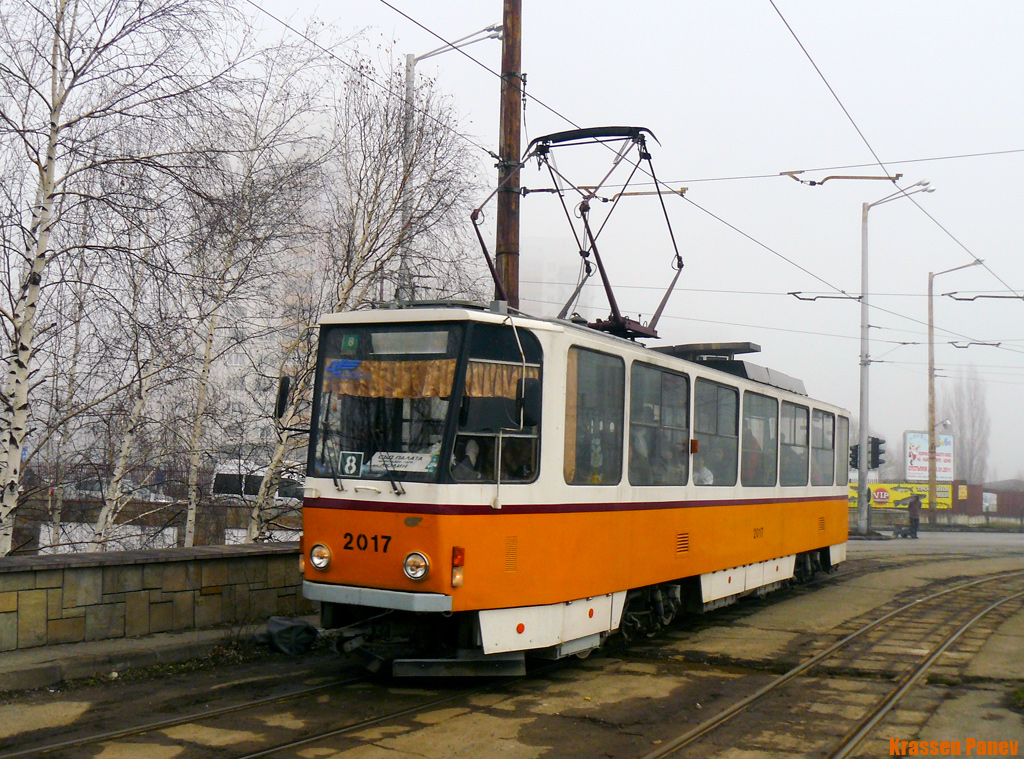 София, Tatra T6A2B № 2017