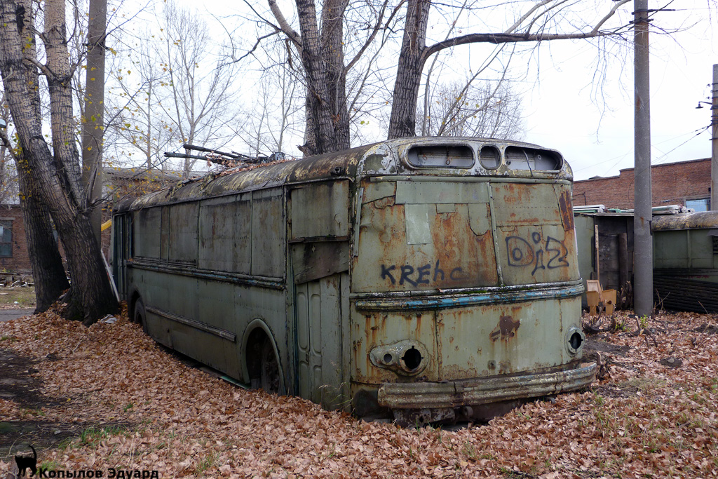 Новосибирск, ЗиУ-5Д № 1053; Новосибирск — "Гаражный" подвижной состав Новосибирск, ЗиУ-5Д № 1053; Новосибирск — "Гаражный" подвижной состав