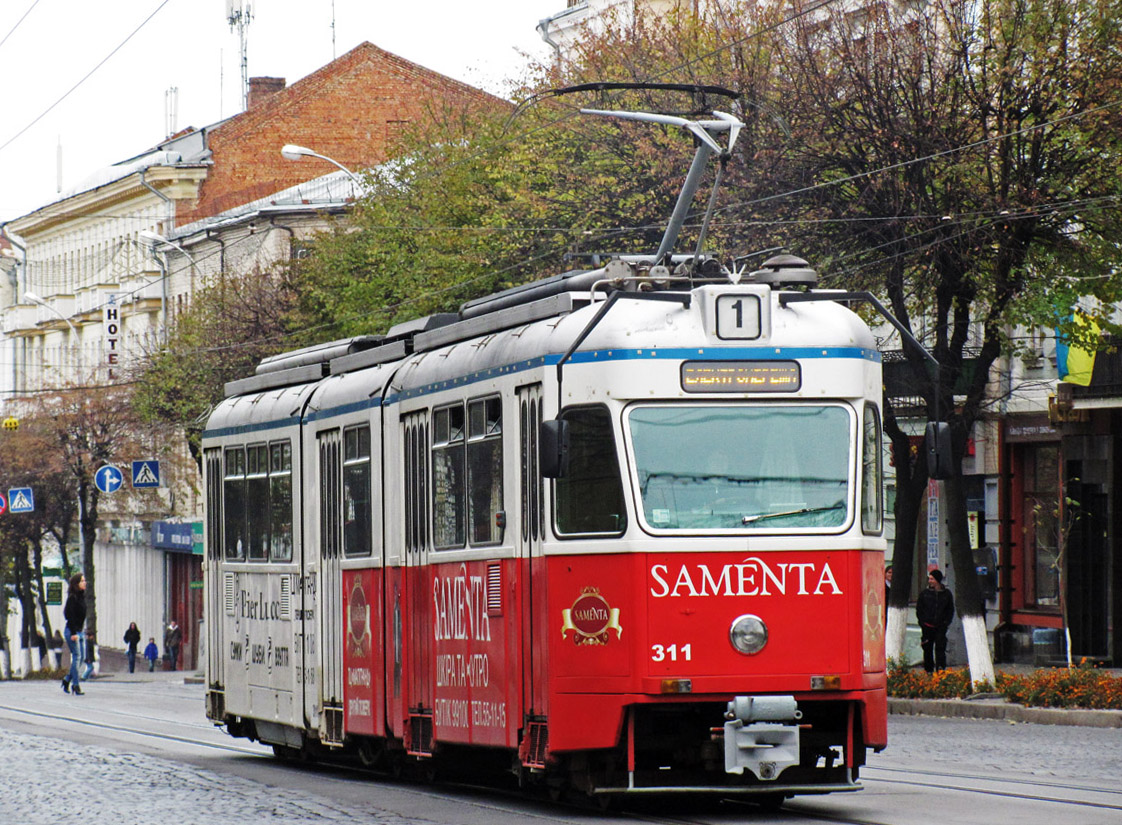 Винница, SWS/SIG/BBC Be 4/6 "Mirage" № 311