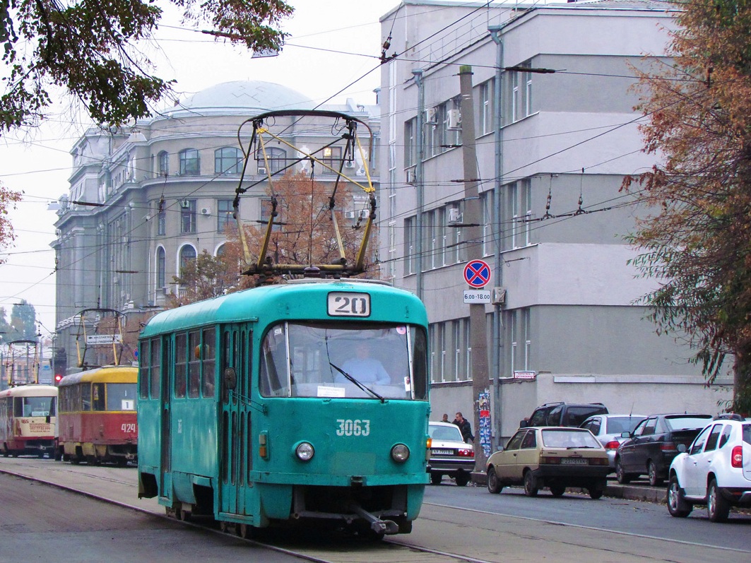 Harkov, Tatra T3SU Nr. 3063