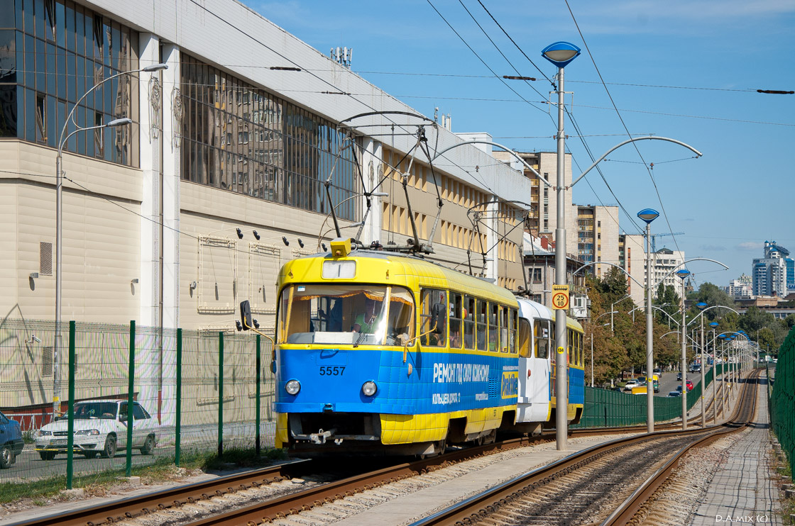 Киев, Tatra T3SU № 5557