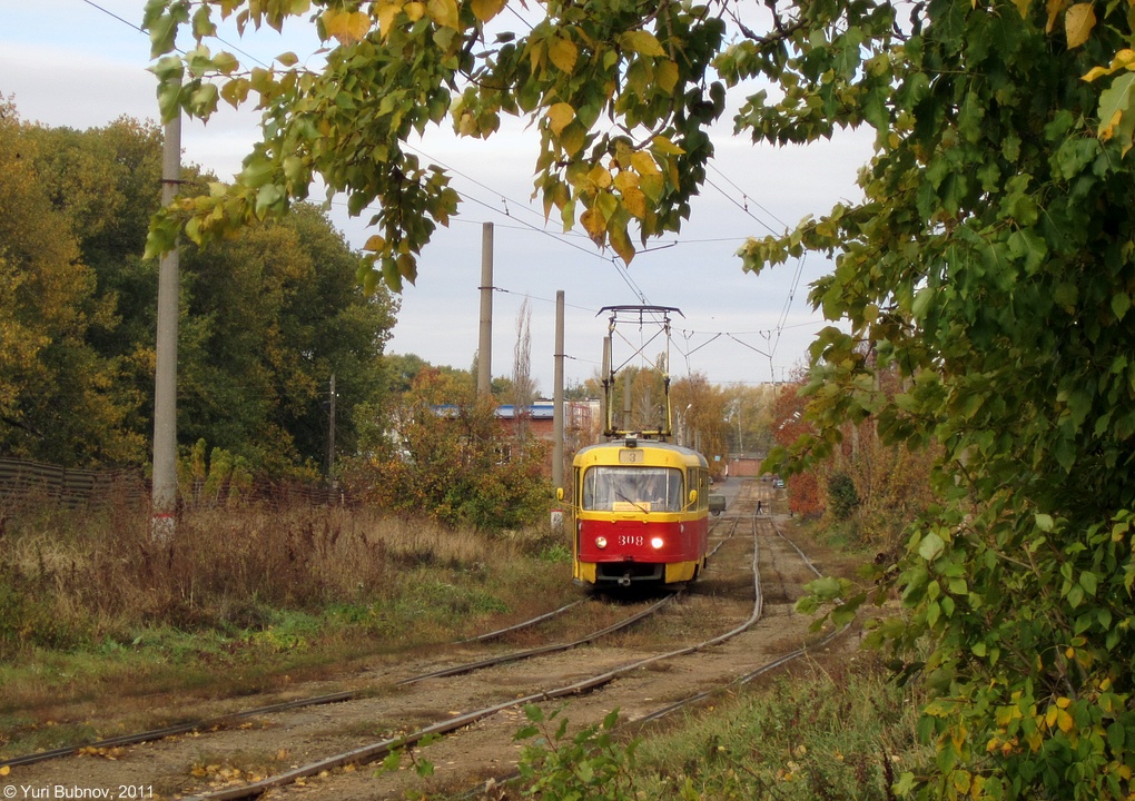 Курск, Tatra T3SU № 308