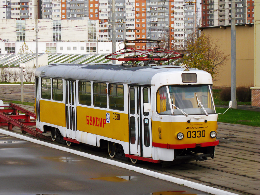 Москва, Tatra T3SU № 0330