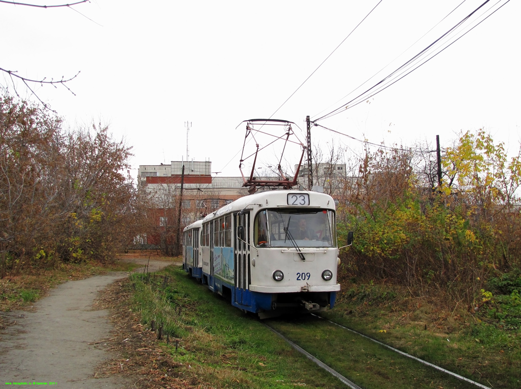 Екатеринбург, Tatra T3SU № 209