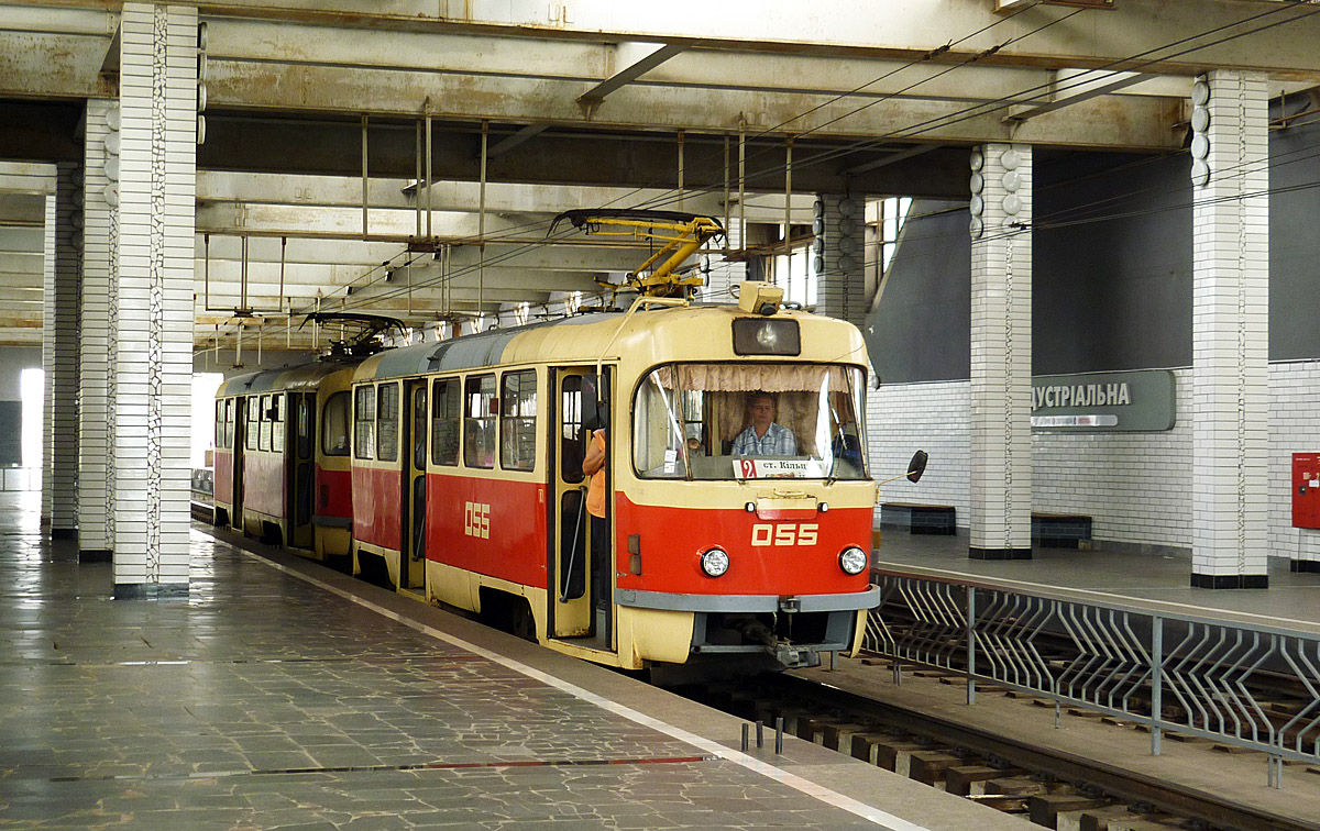 Krzywy Róg, Tatra T3 Nr 055 Krzywy Róg, Tatra T3 Nr 055