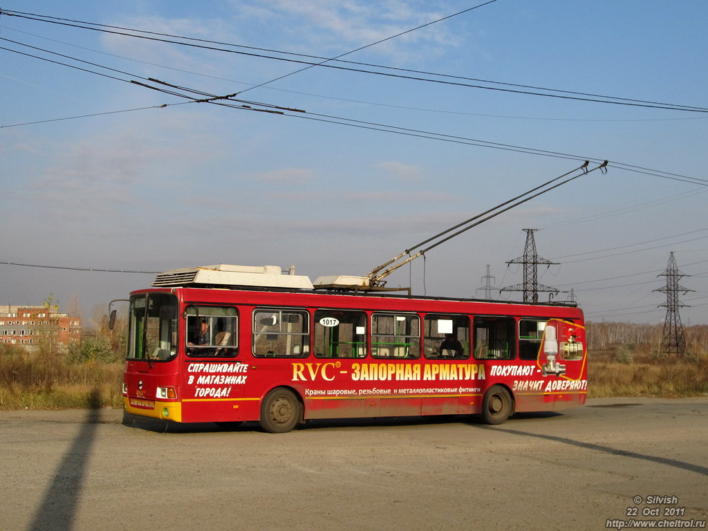Челябинск, ЛиАЗ-5280 (ВЗТМ) № 1017