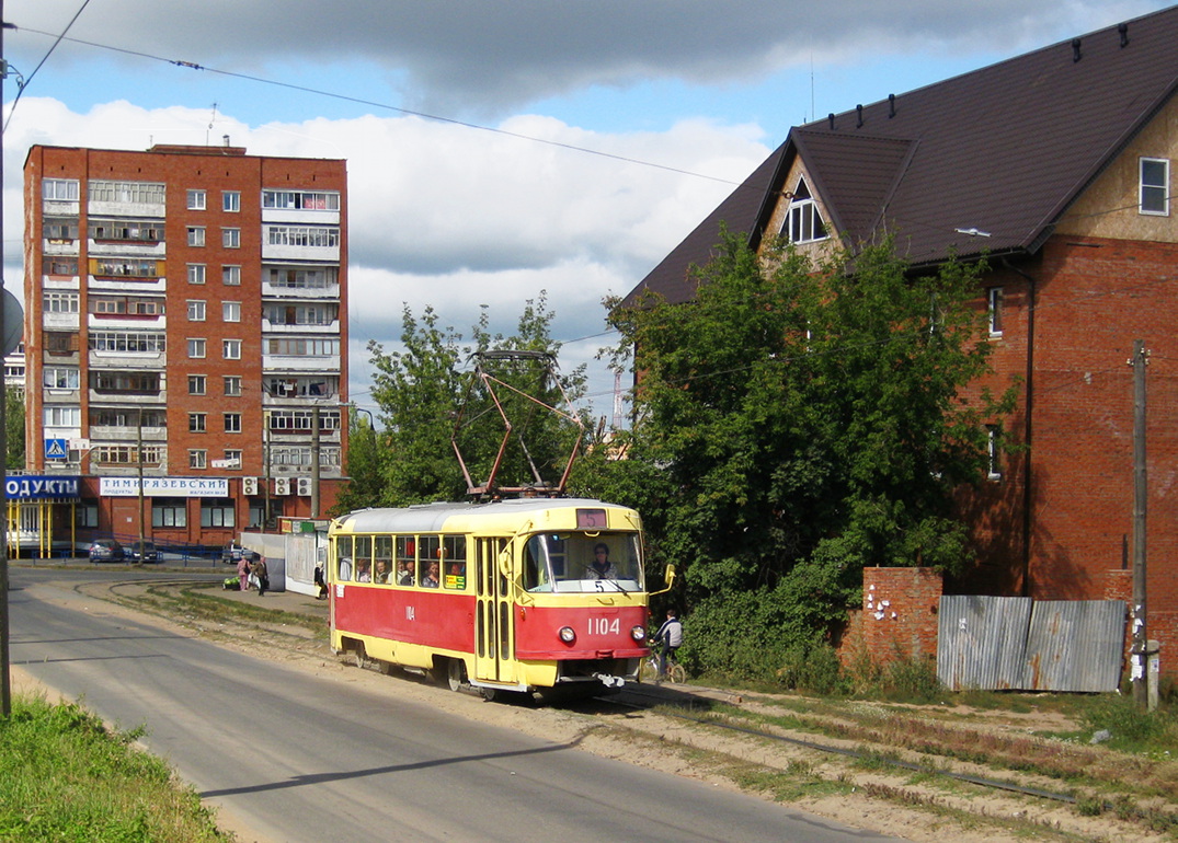 იჟევსკი, Tatra T3SU (2-door) № 1104