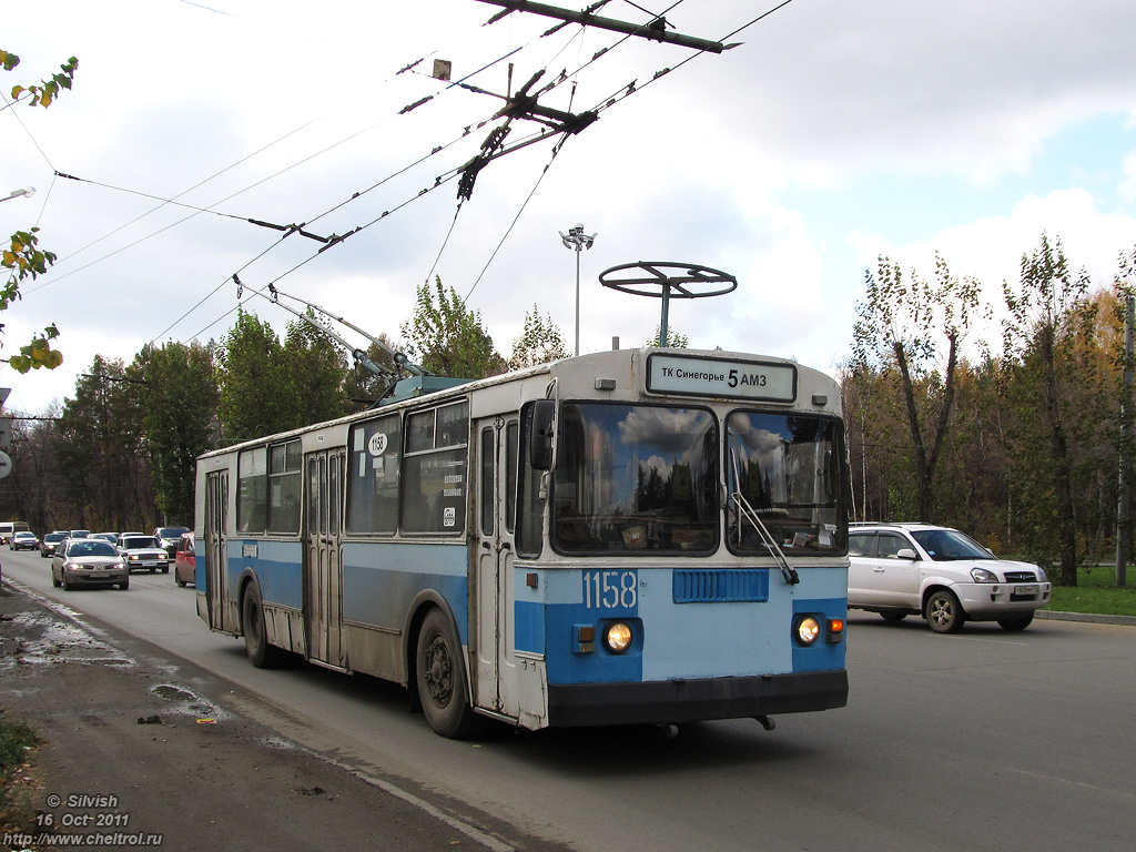 Челябинск, ЗиУ-682Г-012 [Г0А] № 1158