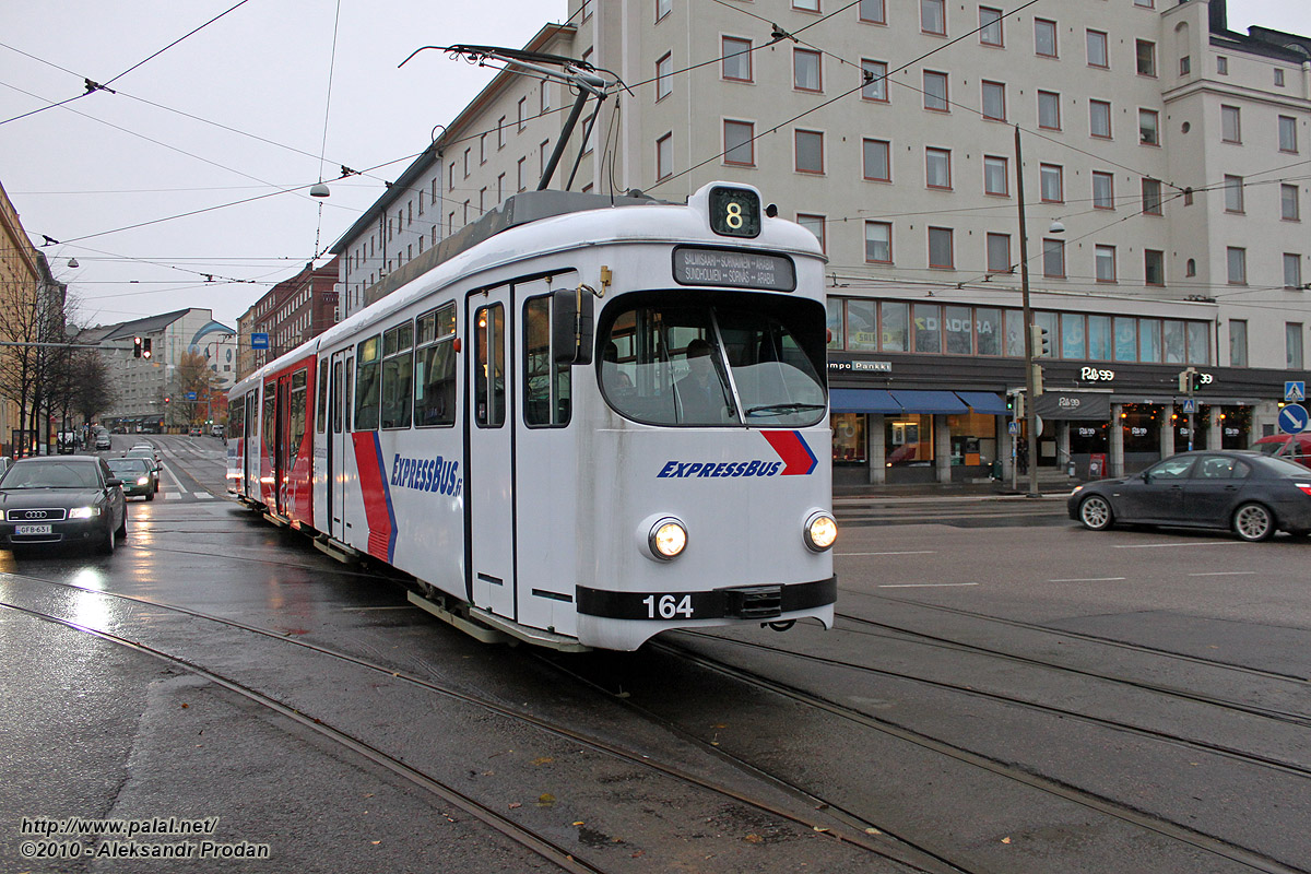 Хельсинки — Эспоо, Duewag GT8NF № 164