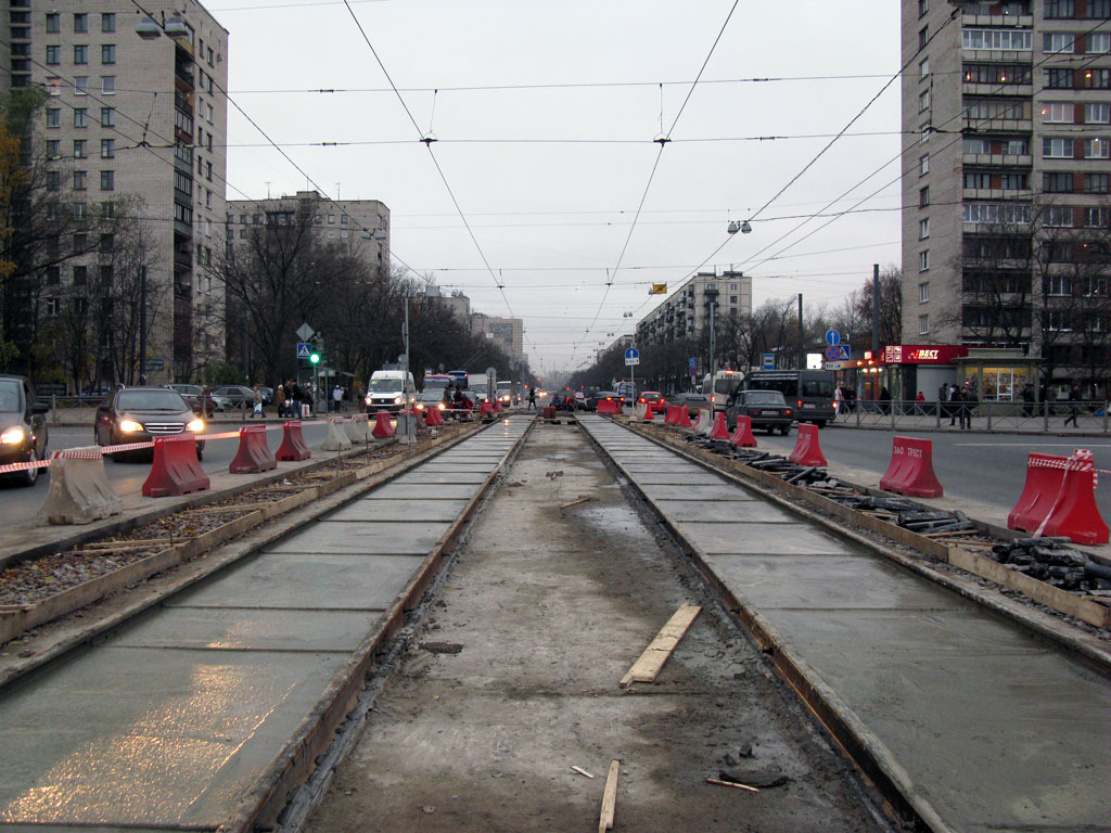 Pietari — Track repairs