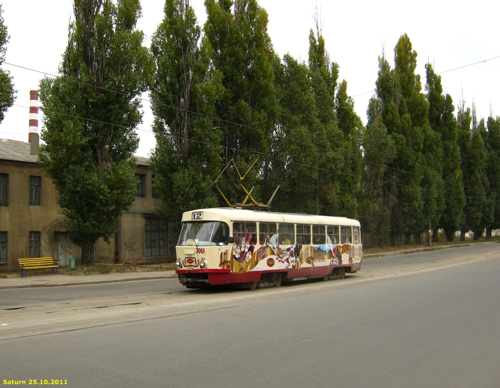 Harkov, Tatra T3SU — 3061