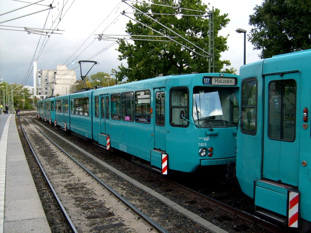 Frankfurt am Main, Duewag Ptb # 748