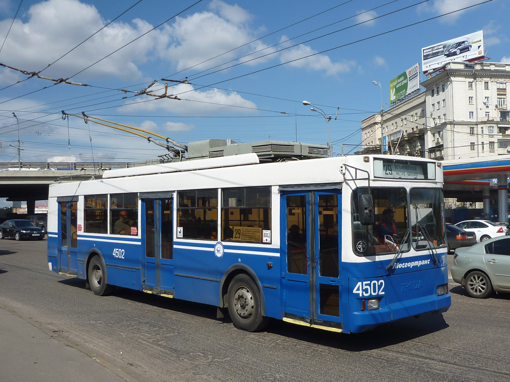 Москва, Тролза-5275.05 «Оптима» № 4502