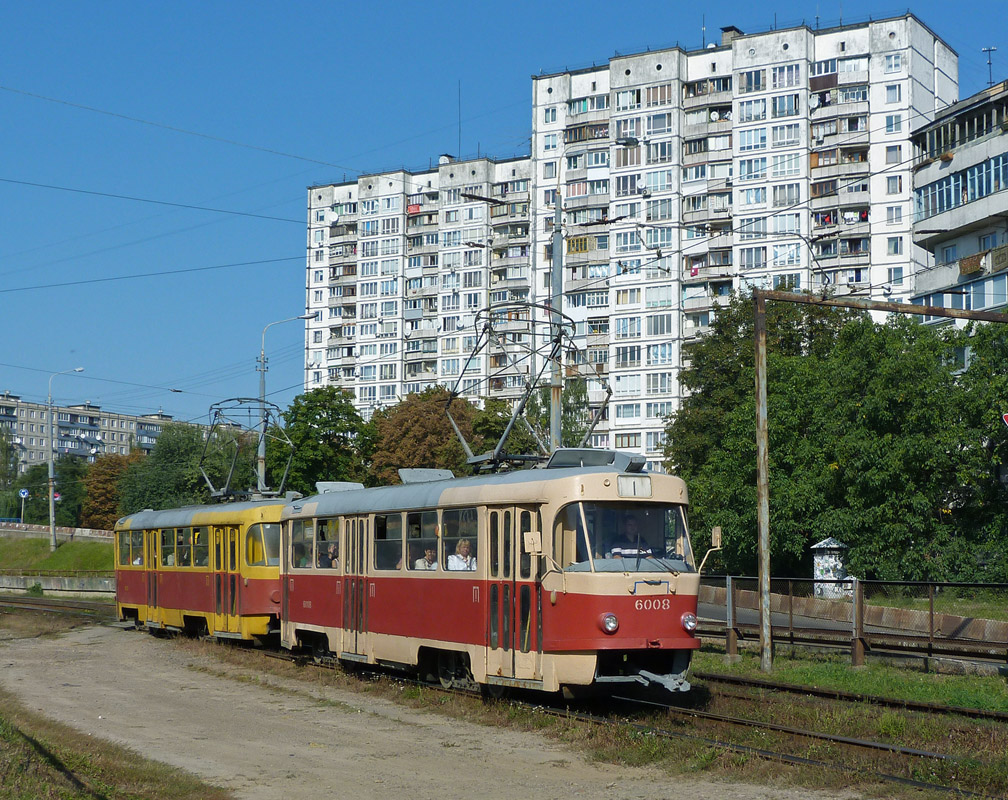 Киев, Tatra T3SU № 6008
