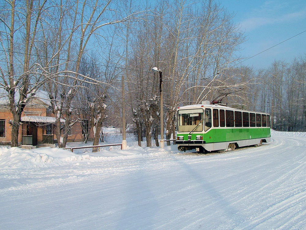 Volchansk, 71-402 # 2; Volchansk — Tram depot & Volchanka terminal