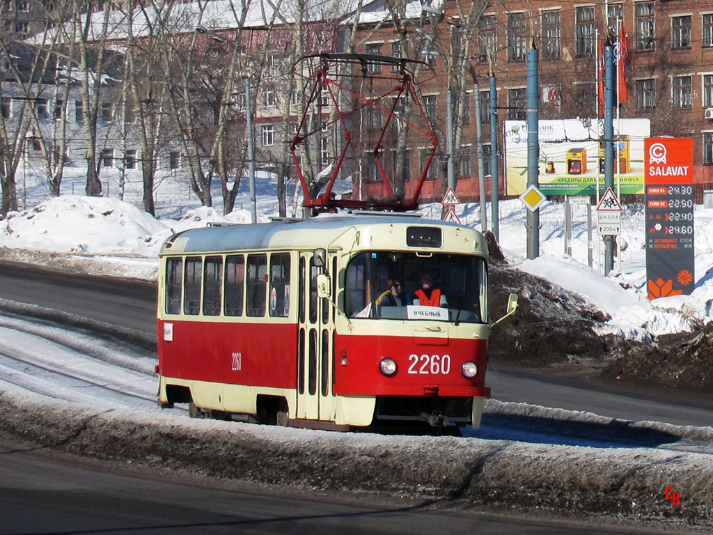 Ижевск, Tatra T3SU (двухдверная) № 2260