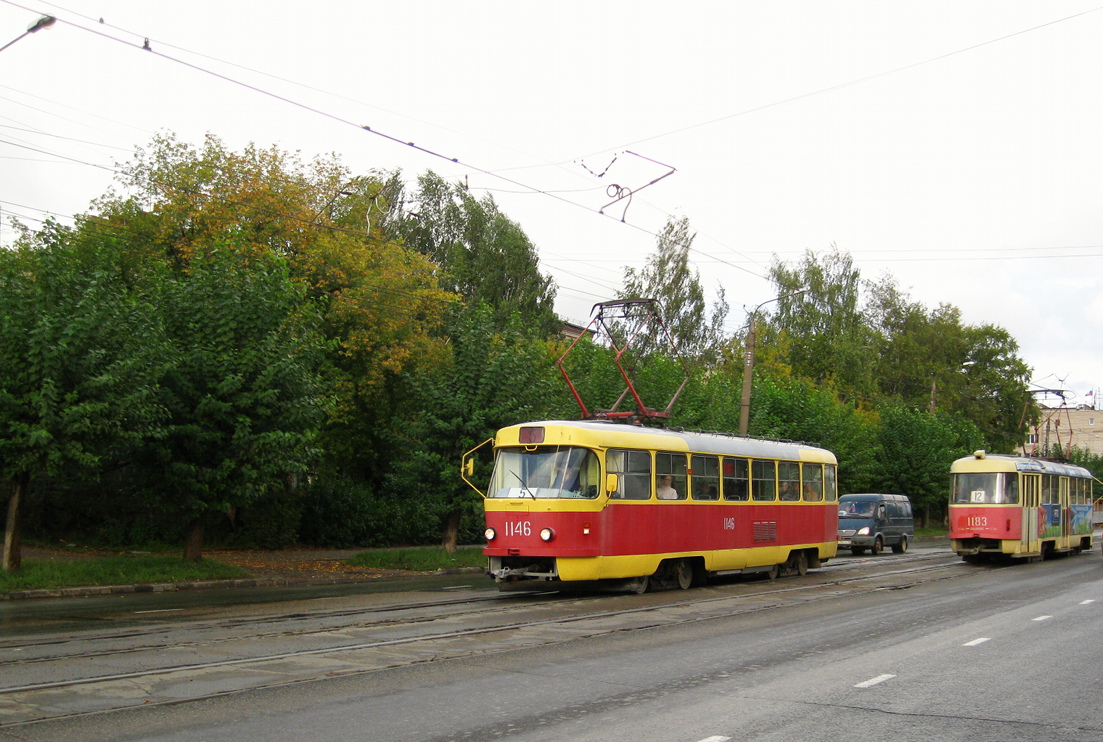 Ижевск, Tatra T3SU (двухдверная) № 1146