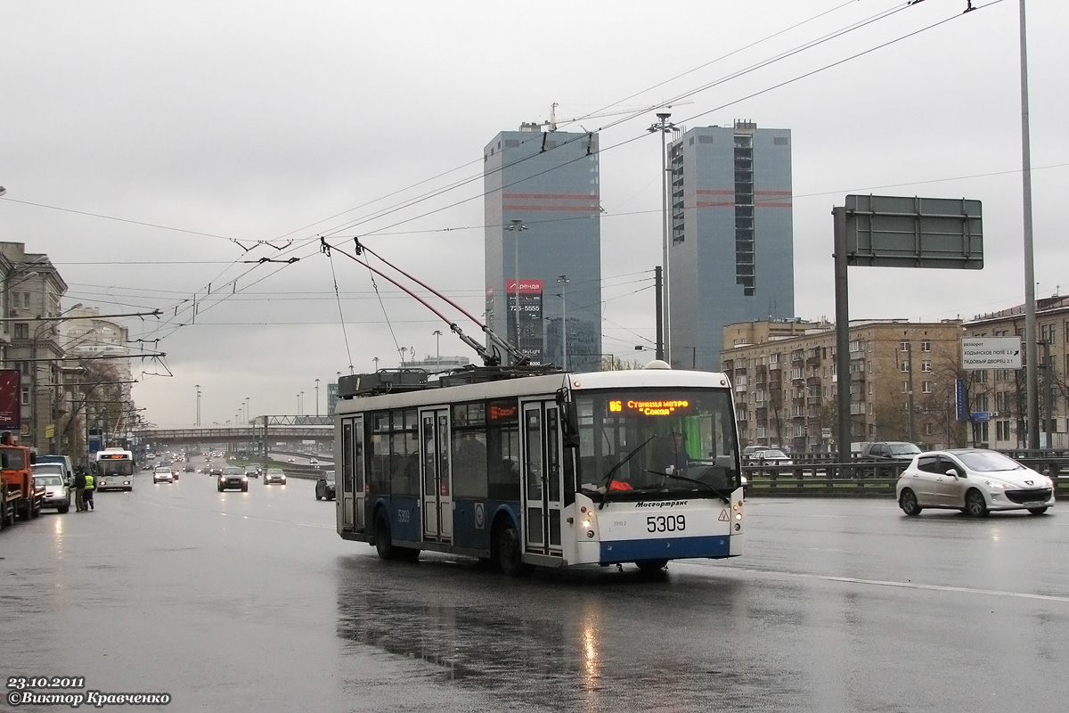 Москва, Тролза-5265.00 «Мегаполис» № 5309