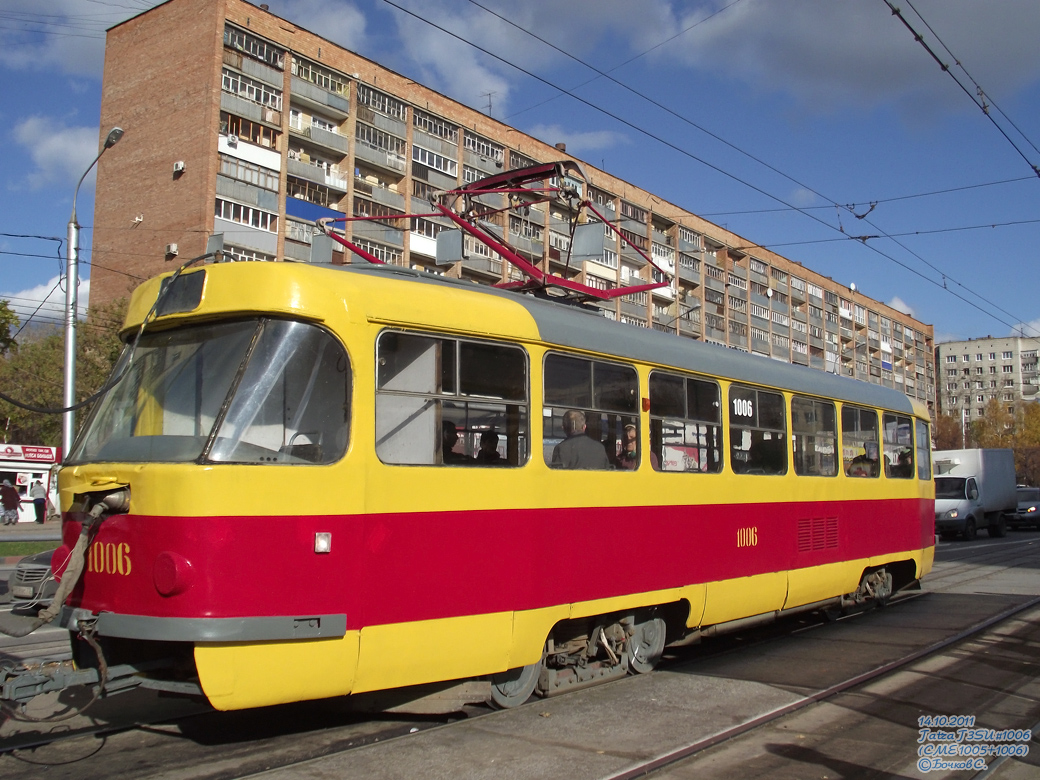 Ульяновск, Tatra T3SU № 1006