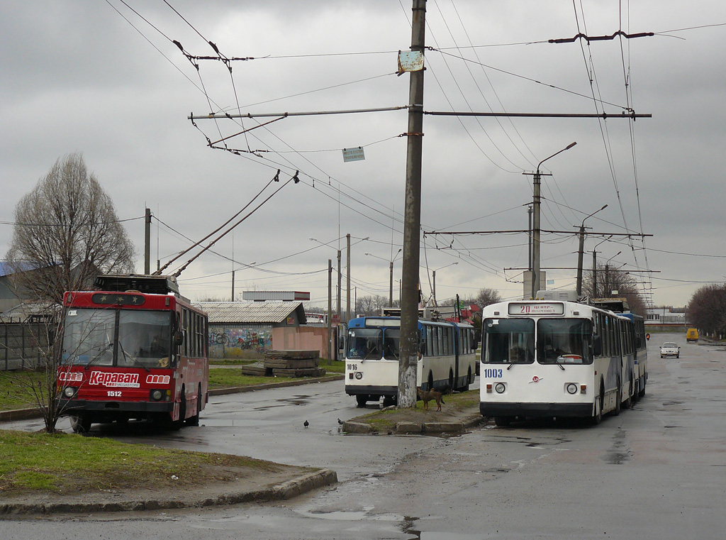 Днепр — Троллейбусные сети