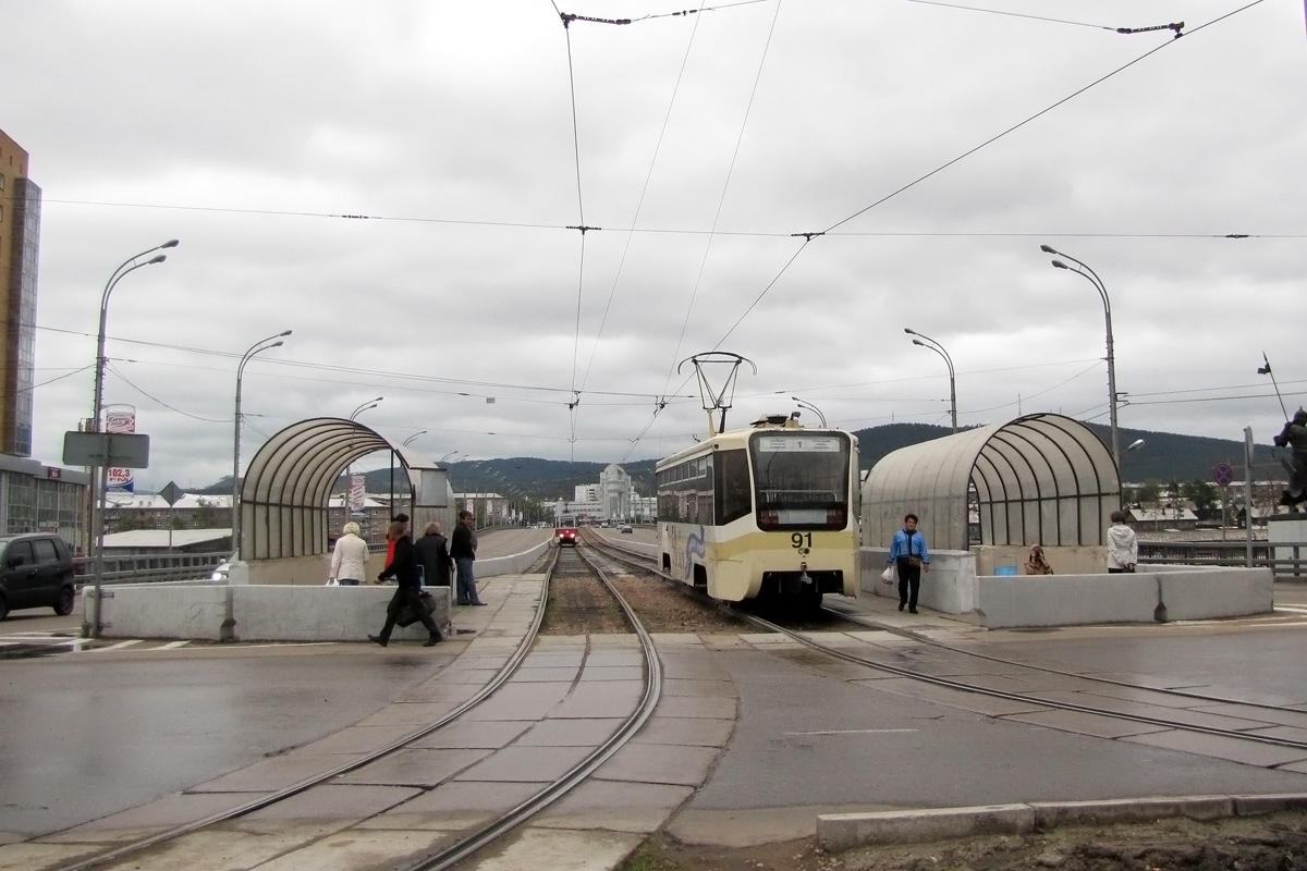 Oulan-Oude, 71-619KT N°. 91; Oulan-Oude — Infrastructure and renovation