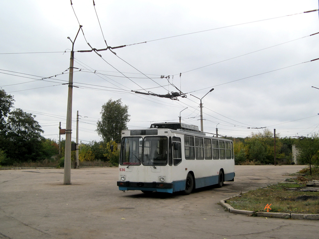 Vuhlehirskas, YMZ T2 nr. 536