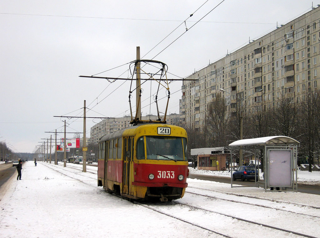 Harkov, Tatra T3SU — 3033
