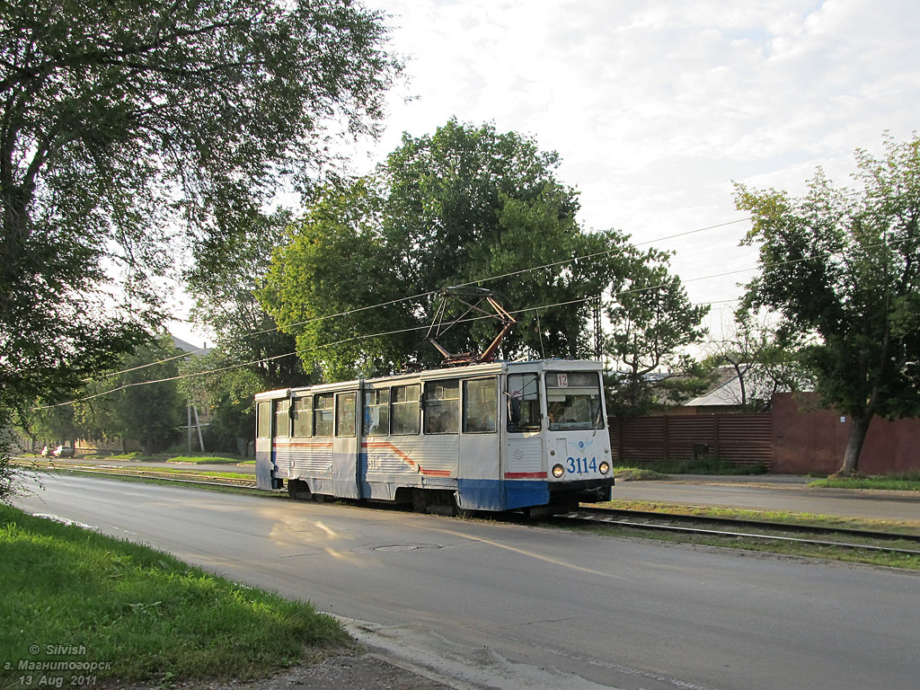 Магнитогорск, 71-605 (КТМ-5М3) № 3114
