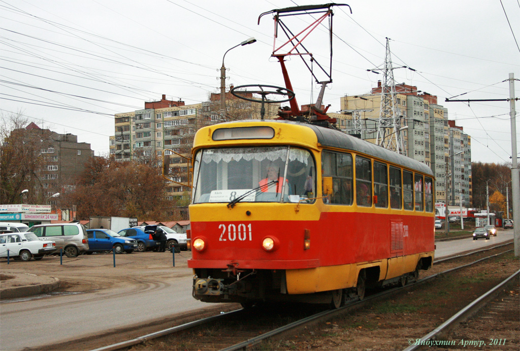 Уфа, Tatra T3D № 2001
