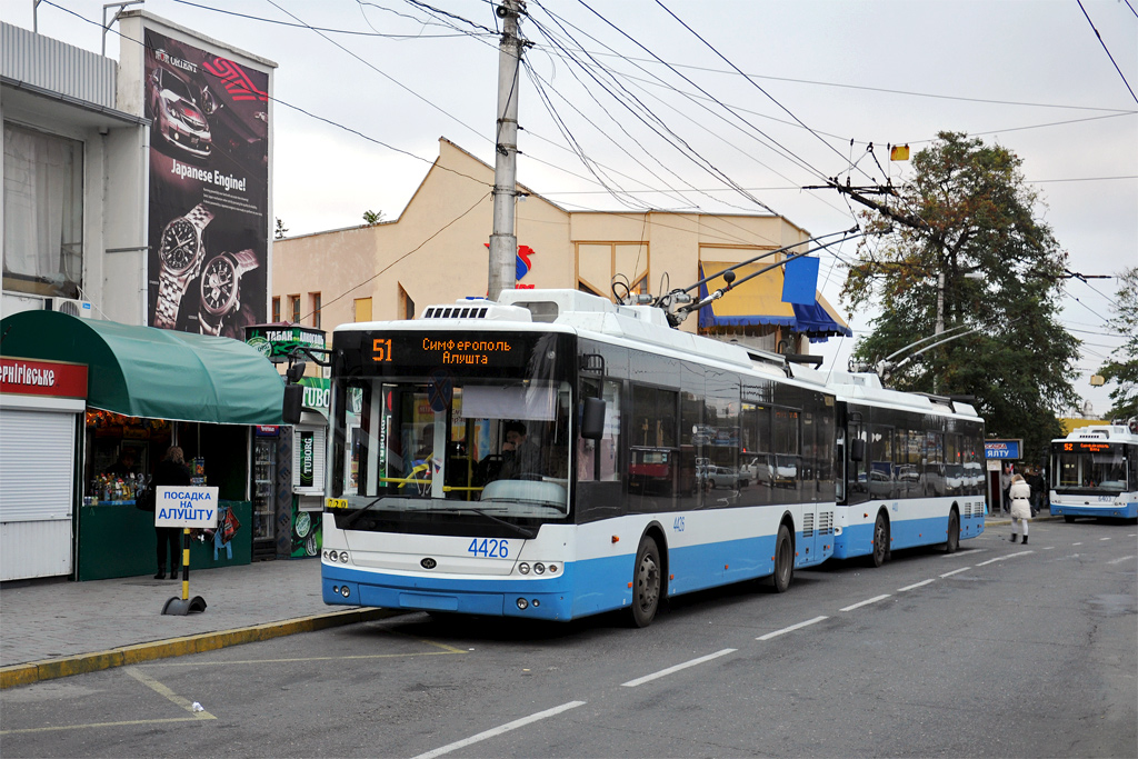Trolleybus de Crimée, Bogdan T70115 N°. 4426