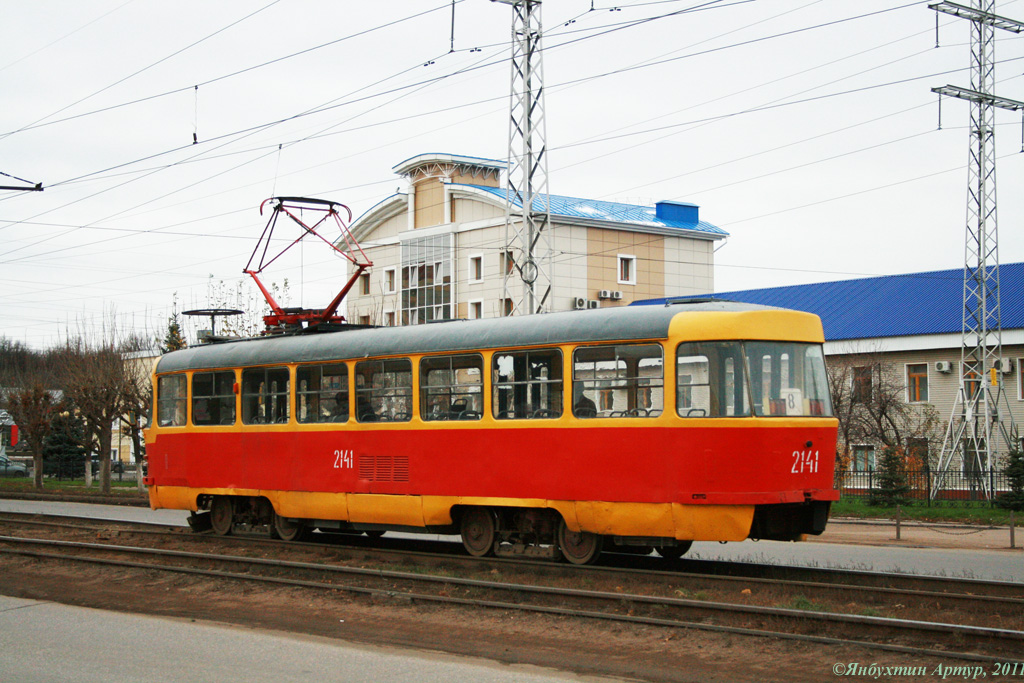 Уфа, Tatra T3R.P № 2141 Уфа, Tatra T3R.P № 2141