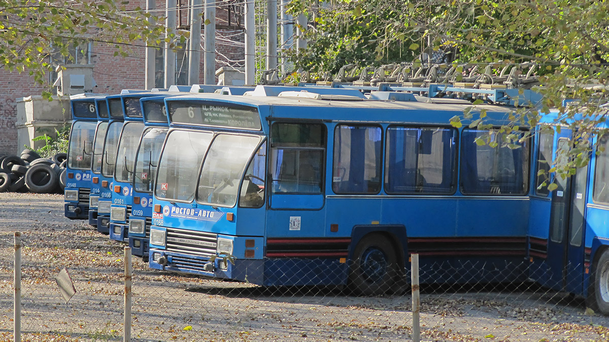 Ростов-на-Дону, DAF Den Oudsten B79T-KM560 / Kiepe № 0168