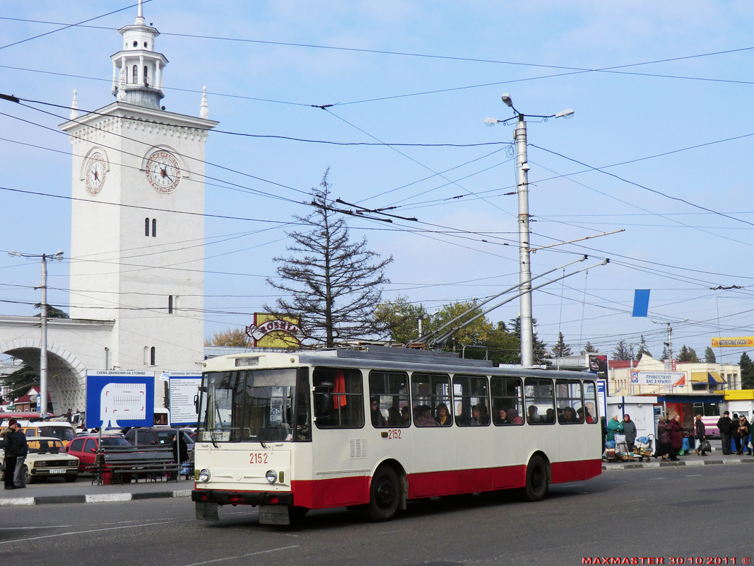 Крымский троллейбус, Škoda 14Tr11/6 № 2152