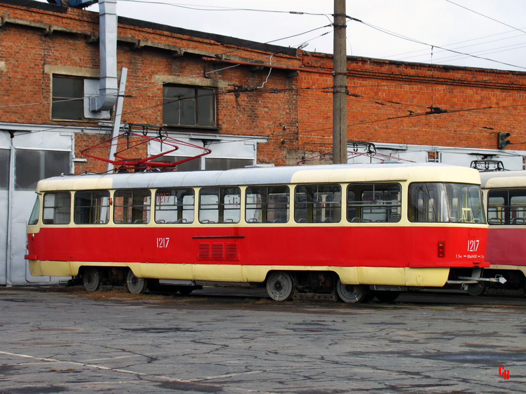 Ижевск, Tatra T3SU (двухдверная) № 1217