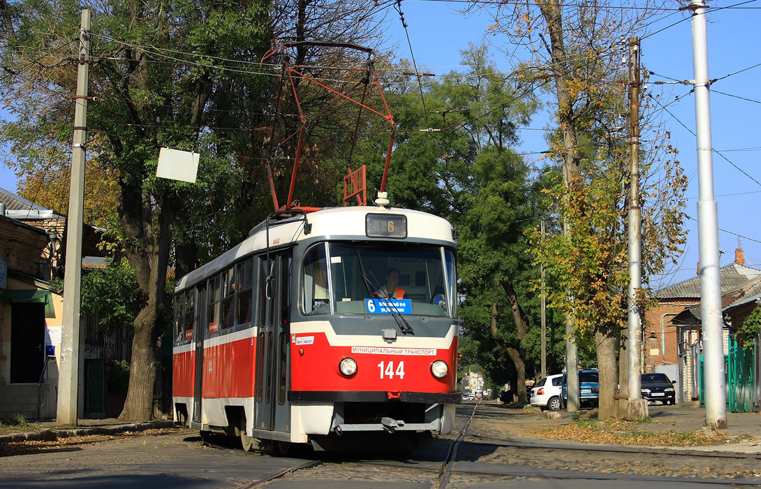 Краснодар, Tatra T3SU КВР ТРЗ № 144