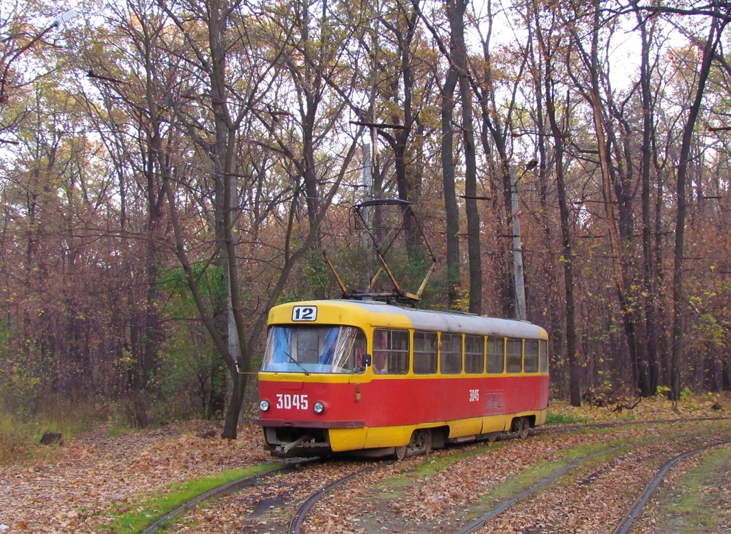 Харьков, Tatra T3SU № 3045