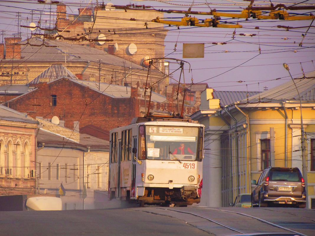 Харьков, Tatra T6B5SU № 4519