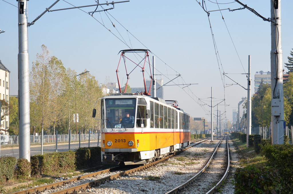 Sofia, Tatra T6A2B Nr. 2013