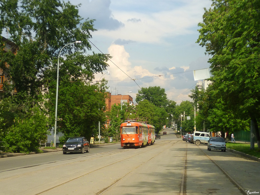 Екатеринбург, Tatra T3SU № 315