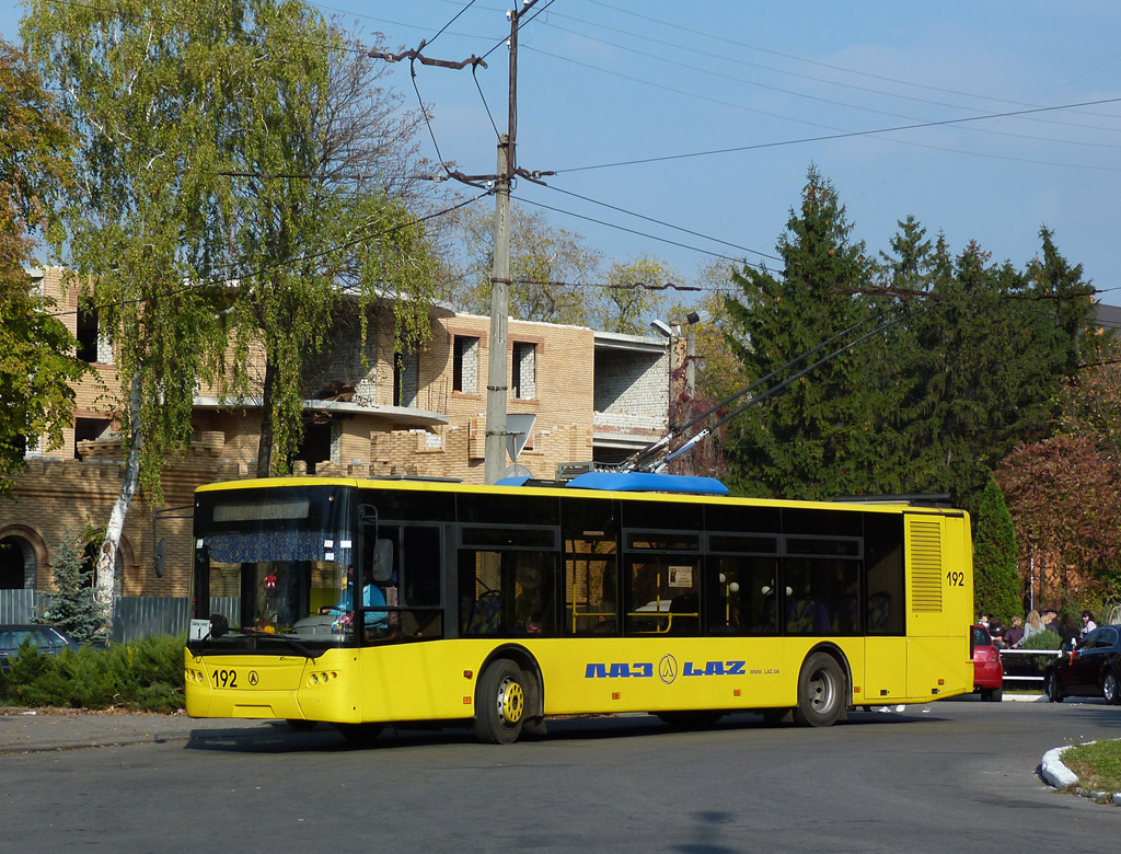 Кременчуг, ЛАЗ E183D1 № 192