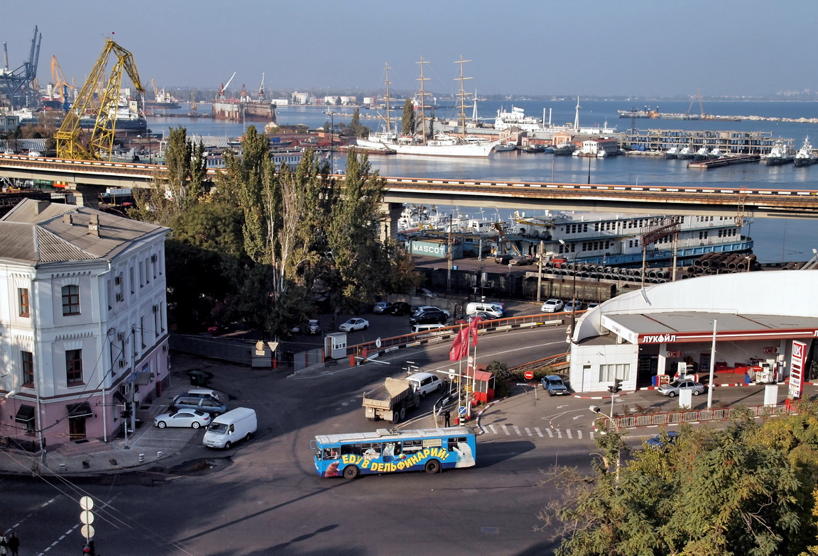 Одесса — Aerial Views; Одесса — Trolleybus Lines