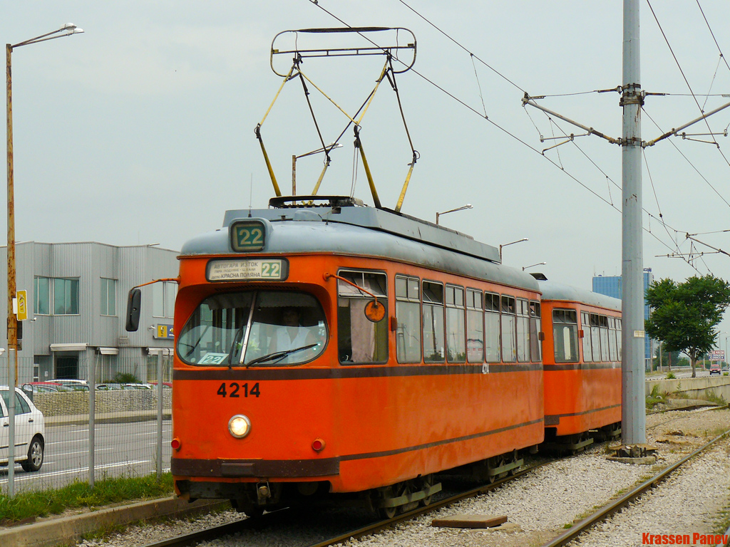 Sofia, Duewag T4 Br. 4214