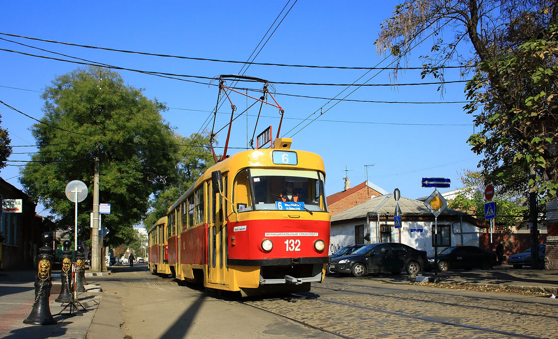 Краснодар, Tatra T3SU № 132