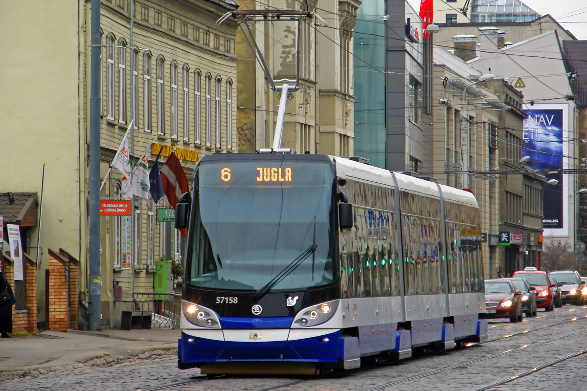Riga, Škoda 15T ForCity Alfa Riga — 57158