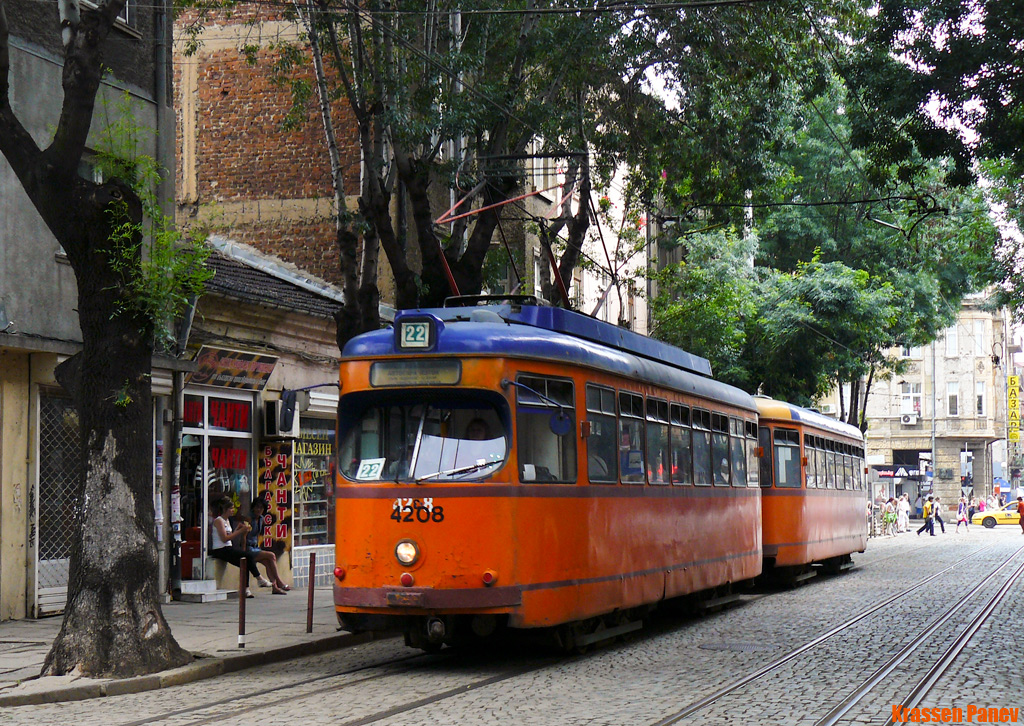 Sofia, Duewag T4 № 4208 Sofia, Duewag T4 № 4208