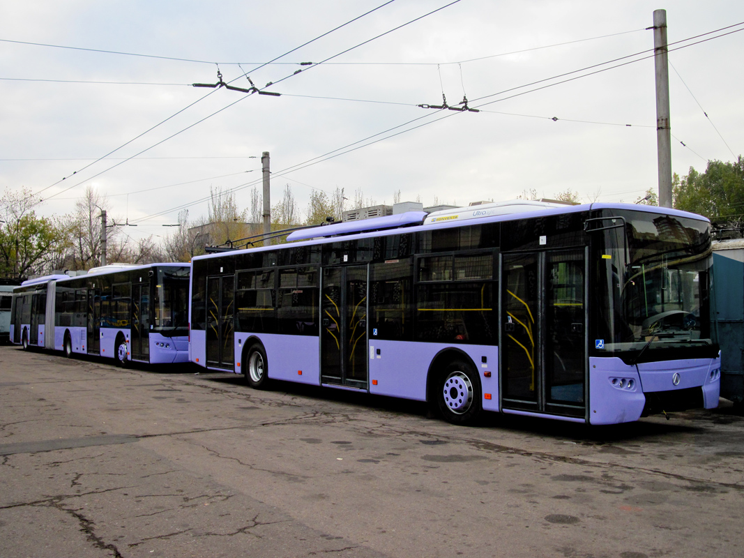 Донецк, ЛАЗ E301A1 № 1529; Донецк — Троллейбусы без номеров