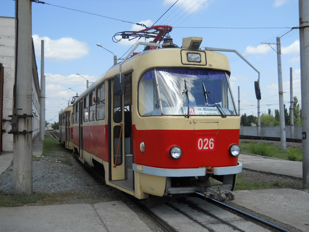 Кривой Рог, Tatra T3R.P № 026