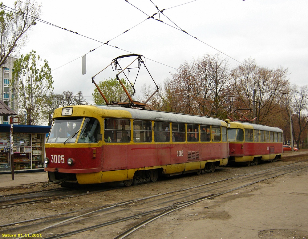 Харьков, Tatra T3SU № 3005