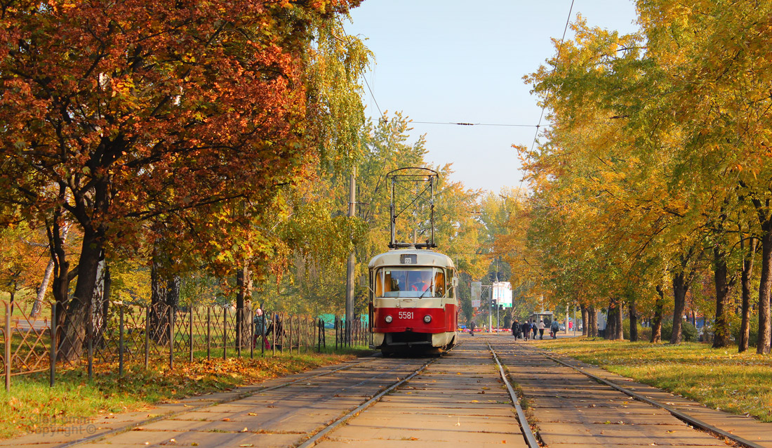 Киев, Tatra T3SU № 5581