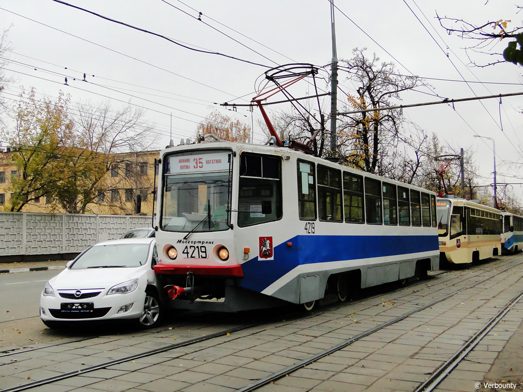Moscow, 71-608KM № 4219; Moscow — Accidents